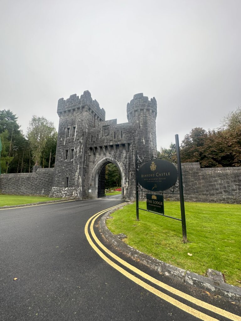 Front Entrance to Ashford Castle