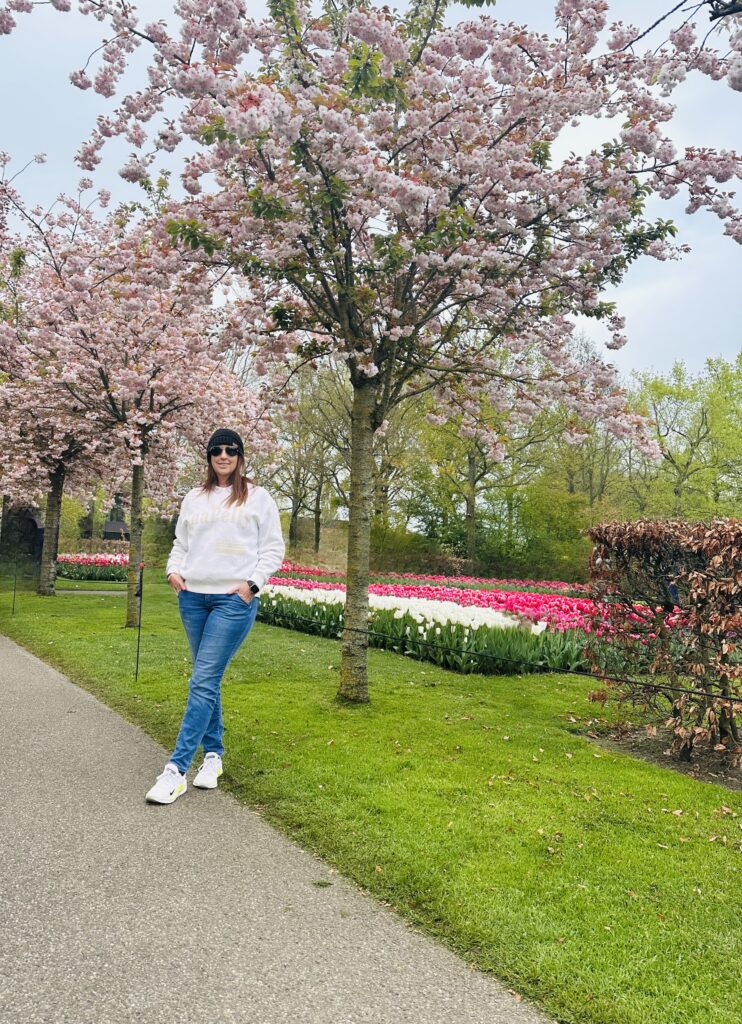 Me visiting Keukenhof